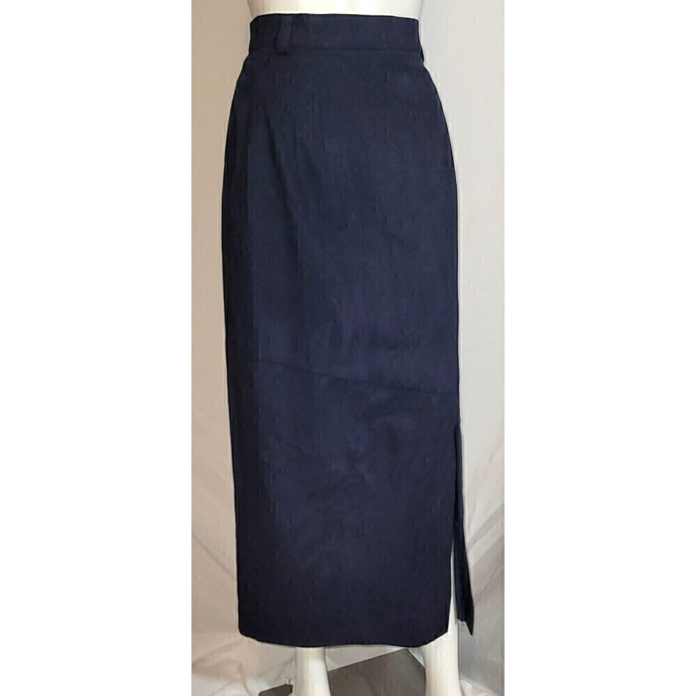 Vintage Sharon Young Suede Maxi Skirt - Size 10